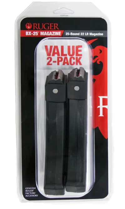 Ruger 10/22 22 LR 25-Rd Two Pack of Magazines