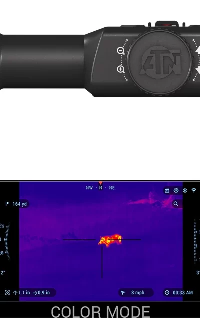 ATN ThOR 4 384 4.5-18x 30mm Thermal Scope